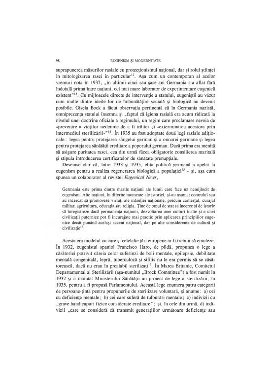 Copertă produs Eugenism și modernitate. Națiune, rasă și biopolitică &icirc;n Europa (1870-1950) - gallery big 8