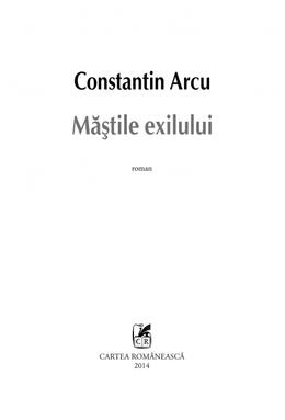 Copertă produs Măștile exilului
