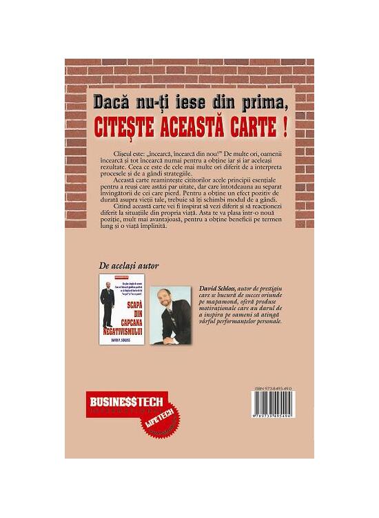 Copertă produs Dacă nu-ți iese din prima, citește această carte! Principii cu eficiență garantată pentru atingerea cotei maxime de succes - gallery big 2