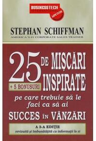 Copertă produs 25 de mișcări inspirate + 5 bonusuri pe care trebuie să le faci ca să ai succes &icirc;n v&acirc;nzări