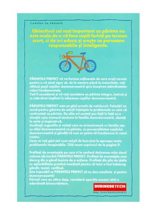 Copertă produs Părintele Perfect (vol. 1)
1000 de trucuri și soluții pentru rezolvarea problemelor cu care se confruntă părinții &icirc;n educarea copiilor: Dicționar A - L - gallery big 2