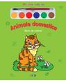 Copertă produs Miracolul culorilor. Animale domestice (carte de colorat + acuarelă + pensulă) - thumb 1