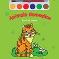 Copertă produs Miracolul culorilor. Animale domestice (carte de colorat + acuarelă + pensulă) - gallery small 