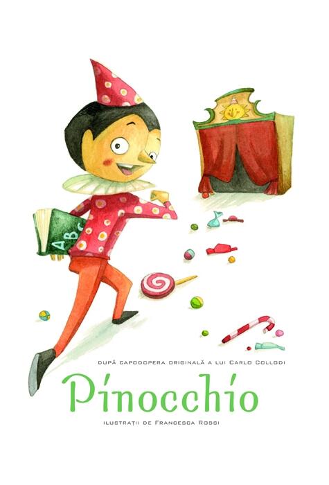 Copertă produs Pinocchio. Povești ilustrate