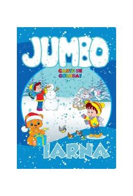 Copertă produs Jumbo. Iarna. Carte de colorat