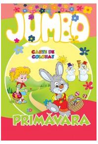 Copertă produs Jumbo. Primăvara. Carte de colorat