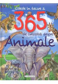 Copertă produs 365 de curiozități despre animale. Citește &icirc;n fiecare zi