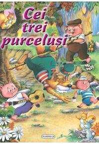 Copertă produs Cei trei purceluși (ilustrată)