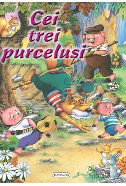 Copertă produs Cei trei purceluși (ilustrată)