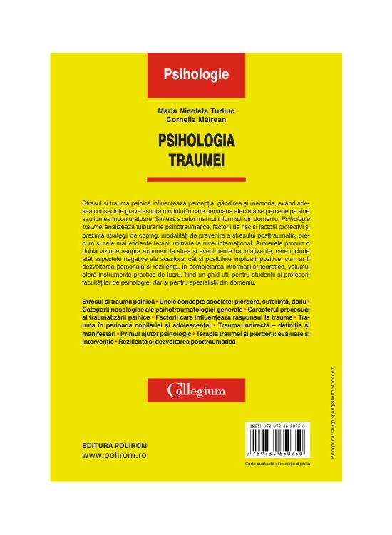 Copertă produs Psihologia traumei - gallery big 2
