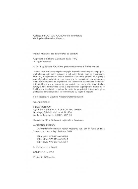 Copertă produs Bulevardele de centură - gallery big 3