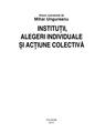 Copertă produs Instituții, alegeri individuale și acțiune colectivă - thumb 5