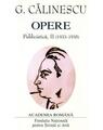 Copertă produs George Călinescu. Opere (Vol. I+II) Publicistică (1920-1935) - thumb 3