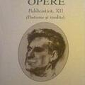 Copertă produs George Călinescu. Opere (Vol. XI+XII) Publicistică (1963-1965, postume și inedite) - gallery small 