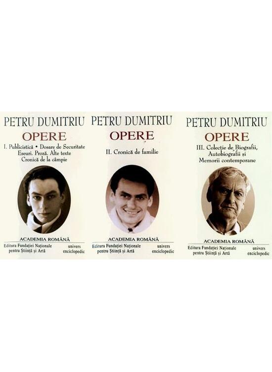 Copertă produs Petru Dumitriu. Opere (Vol. I+II+III) - gallery big 1