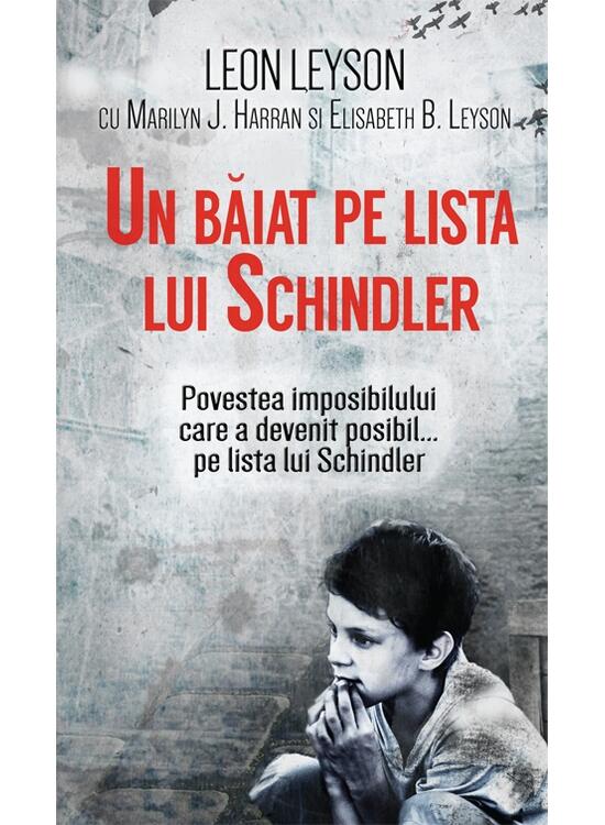 Copertă produs Un băiat pe lista lui Schindler - gallery big 1