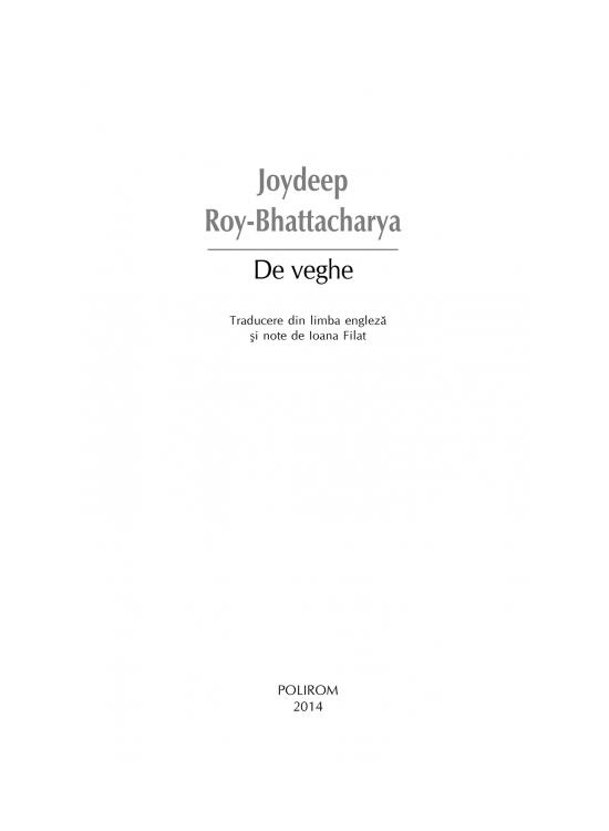 Copertă produs De veghe - gallery big 5