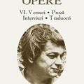 Copertă produs Nichita Stănescu. Opere (Vol. VI) Versuri. Proză. Interviuri. Traduceri - gallery small 