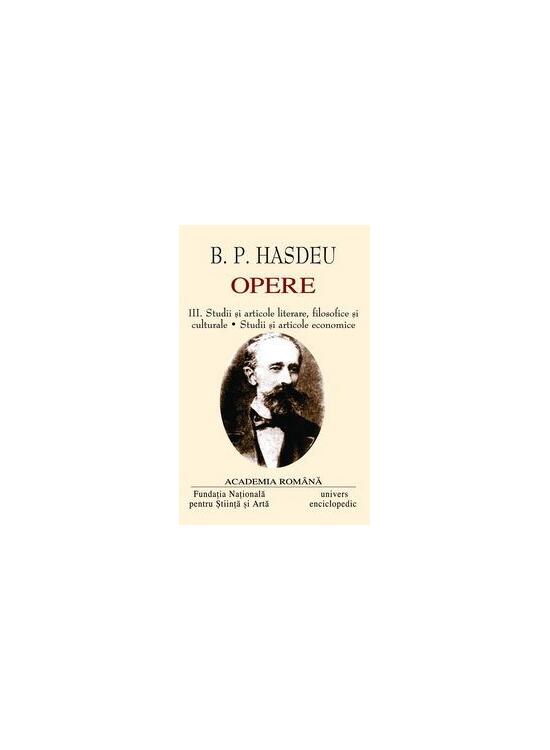 Copertă produs B.P. Hasdeu. Opere (Vol. III+IV) - gallery big 1