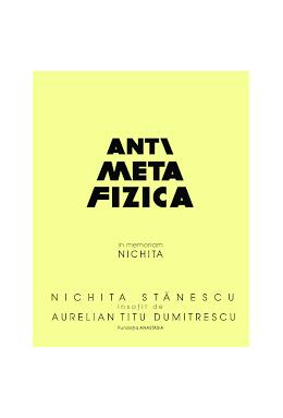 Copertă produs Antimetafizica