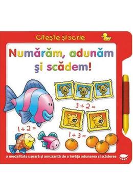 Copertă produs Numărăm, adunăm şi scădem! Citește și scrie
