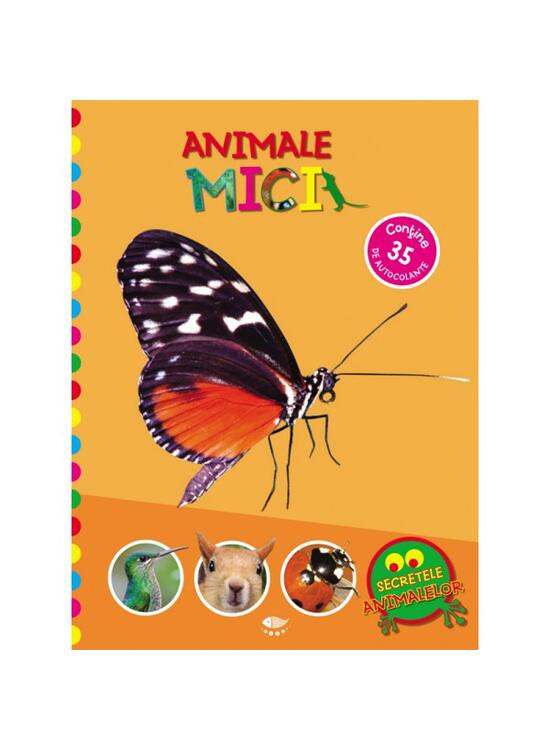 Copertă produs Animale mici. Conține 35 de autocolante - gallery big 1