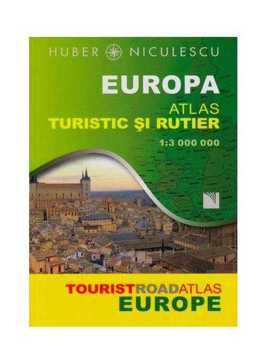 Copertă produs Europa. Atlas turistic şi rutier - gallery big 1