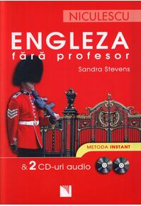 Copertă produs Engleza fără profesor & 2 CD-uri audio. Metoda instant