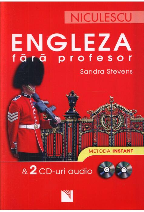 Copertă produs Engleza fără profesor & 2 CD-uri audio. Metoda instant