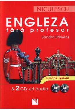 Copertă produs Engleza fără profesor & 2 CD-uri audio. Metoda instant