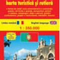 Copertă produs Portugalia. Hartă turistică şi rutieră - gallery small 