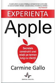 Copertă produs Experienţa Apple. Secretele construirii unei relaţii pe termen lung cu clienţii
