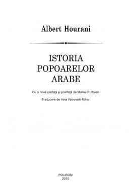 Copertă produs Istoria popoarelor arabe