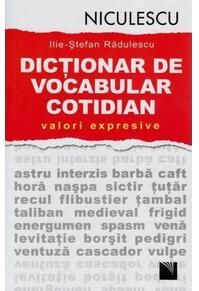 Copertă produs Dicţionar de vocabular cotidian: valori expresive