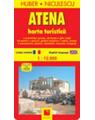 Copertă produs Atena. Harta turistică şi rutieră - thumb 1