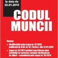 Copertă produs Codul muncii. Culegere de acte normative (actualizat 22.01.2015) - gallery small 