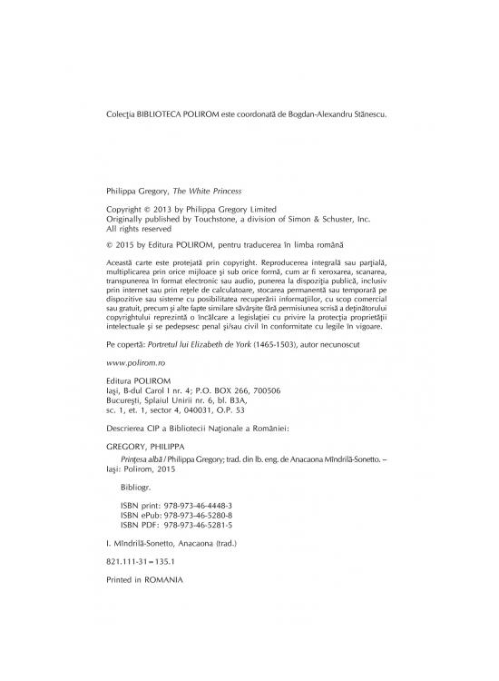 Copertă produs Prinţesa albă - gallery big 4