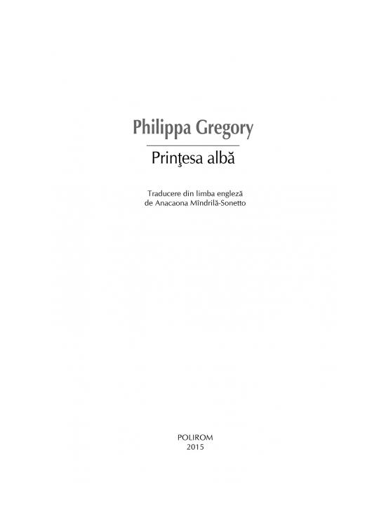 Copertă produs Prinţesa albă - gallery big 6