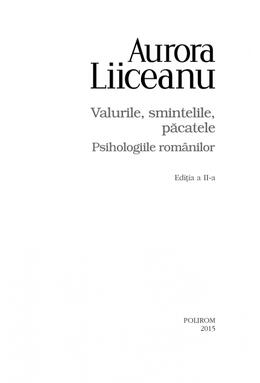 Copertă produs Valurile, smintelile, păcatele. Psihologiile rom&acirc;nilor