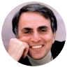 Fotografie autor Carl Sagan