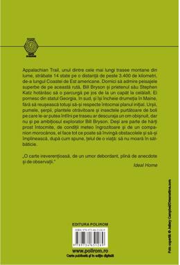 Copertă produs O plimbare în pădure. Redescoperind America pe cărările Munţilor Apalaşi