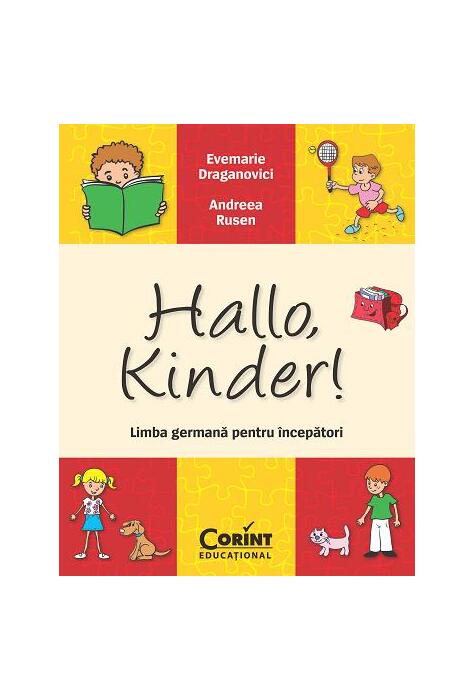 Copertă produs Hallo, Kinder! Limba germană pentru &icirc;ncepători