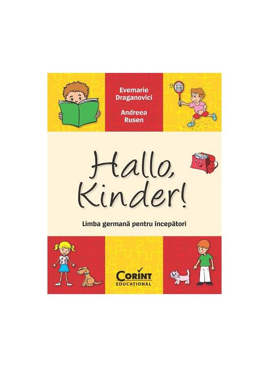 Copertă produs Hallo, Kinder! Limba germană pentru &icirc;ncepători - gallery big 1