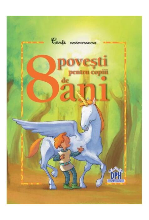 Copertă produs 8 povești pentru copiii de 8 ani