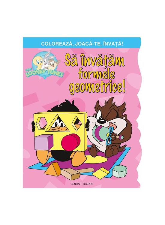 Copertă produs Să &icirc;nvățăm formele geometrice! Colorează, joacă-te, &icirc;nvață! Baby Looney Tunes. - gallery big 1