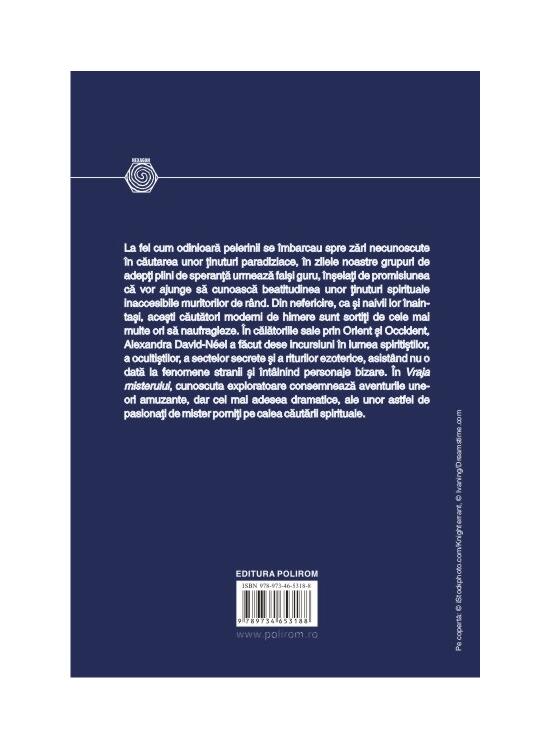 Copertă produs Vraja misterului. Fapte neobişnuite şi personaje ciudate pe care le-am întîlnit în călătoriile mele prin Orient şi Occident - gallery big 2