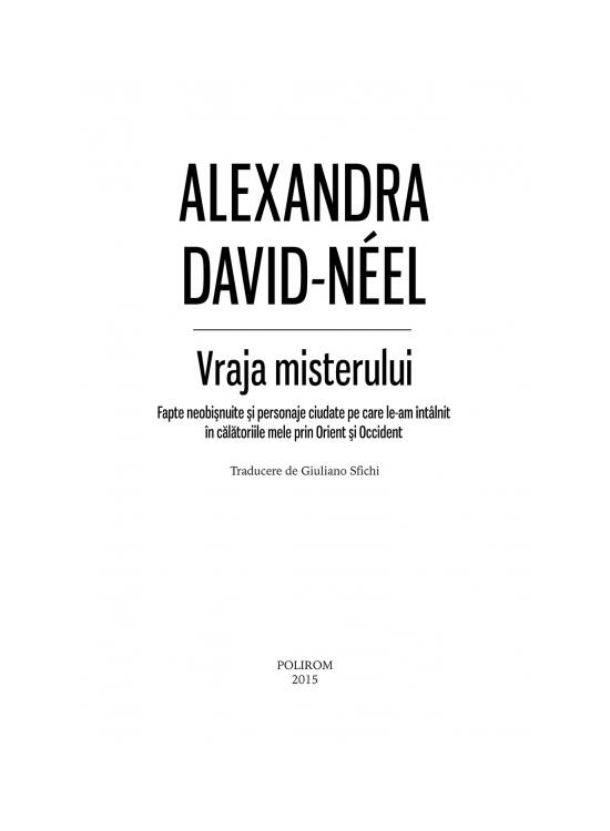 Copertă produs Vraja misterului. Fapte neobişnuite şi personaje ciudate pe care le-am întîlnit în călătoriile mele prin Orient şi Occident - gallery big 4