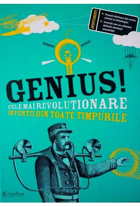 Copertă produs Genius! Cele mai revoluționare invenții din toate timpurile