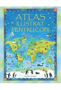 Copertă produs Atlas ilustrat pentru copii