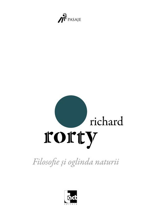 Copertă produs Filosofie și oglinda naturii